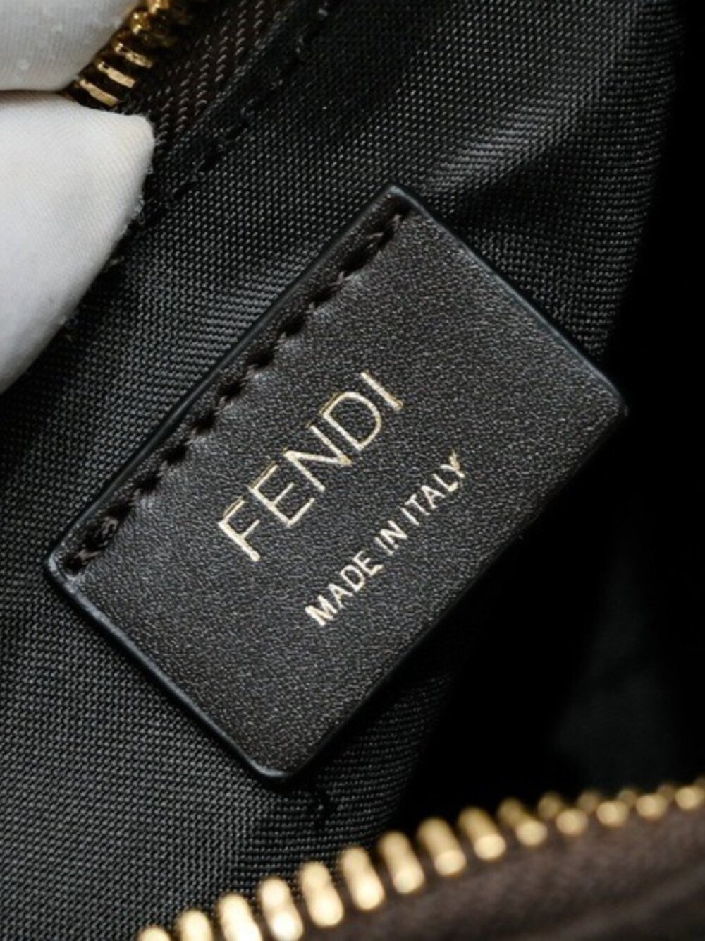 Fendi Fendigraphy Medium Hobo Bag In FF Jacquard Canvas - Picture 5 of 5
